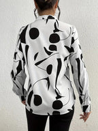 Elegant Printed Blouse for Women