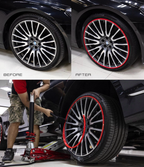 Universal Rim Protector – Anti-Scratch Wheel Protection Strip（8M Length – Fits All 4 Wheels, Any Rim Size）