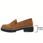 Women's Fashion Thick Sole Loafers