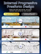 🔥Color-changing anti-blue light presbyopia glasses