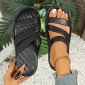 Women’s Cushioned Slide Sandals – Thick Sole Comfort Shoes