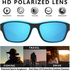 Polarized Sports Sunglasses – Anti-Glare UV Protection Outdoor Eyewear