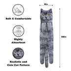 🎁 Early Christmas Sale 🎅 Funny Cat Hand Towels