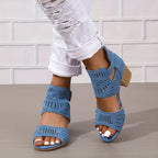 Women's Orthopaedic High Heel Leather Shoes