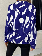 Elegant Printed Blouse for Women