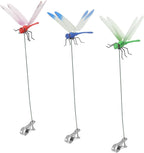 Dragonfly Clip Bug Repe Llent - 3D Dragonfly Garden Decor Deer and Horse Fly Deterrent for Indoor/Outdoor Garden