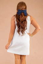Solid Color Sleeveless Loose Dresses With Pockets (Buy 2 Free Shipping)