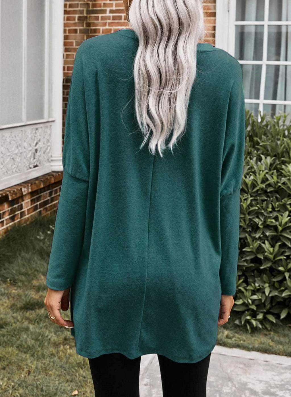 Women's Lightweight Long Sleeve Tunic Top (Buy 3 Free Shipping)