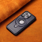 Classic Leather Magnetic iPhone Case with Stand