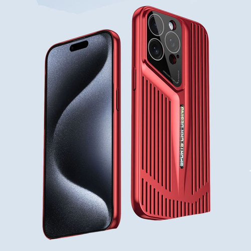 Electroplating Hollow Blade Heat Dissipation Case Suitable For iphone - SK66