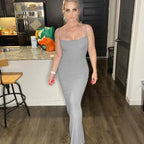 Women's Casual Lounge Long Slip Dress