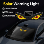 Velo-Pro™ Solar Demon Eye LED Car Light - 180° Stealth Stealth Glow & Type-C Charging
