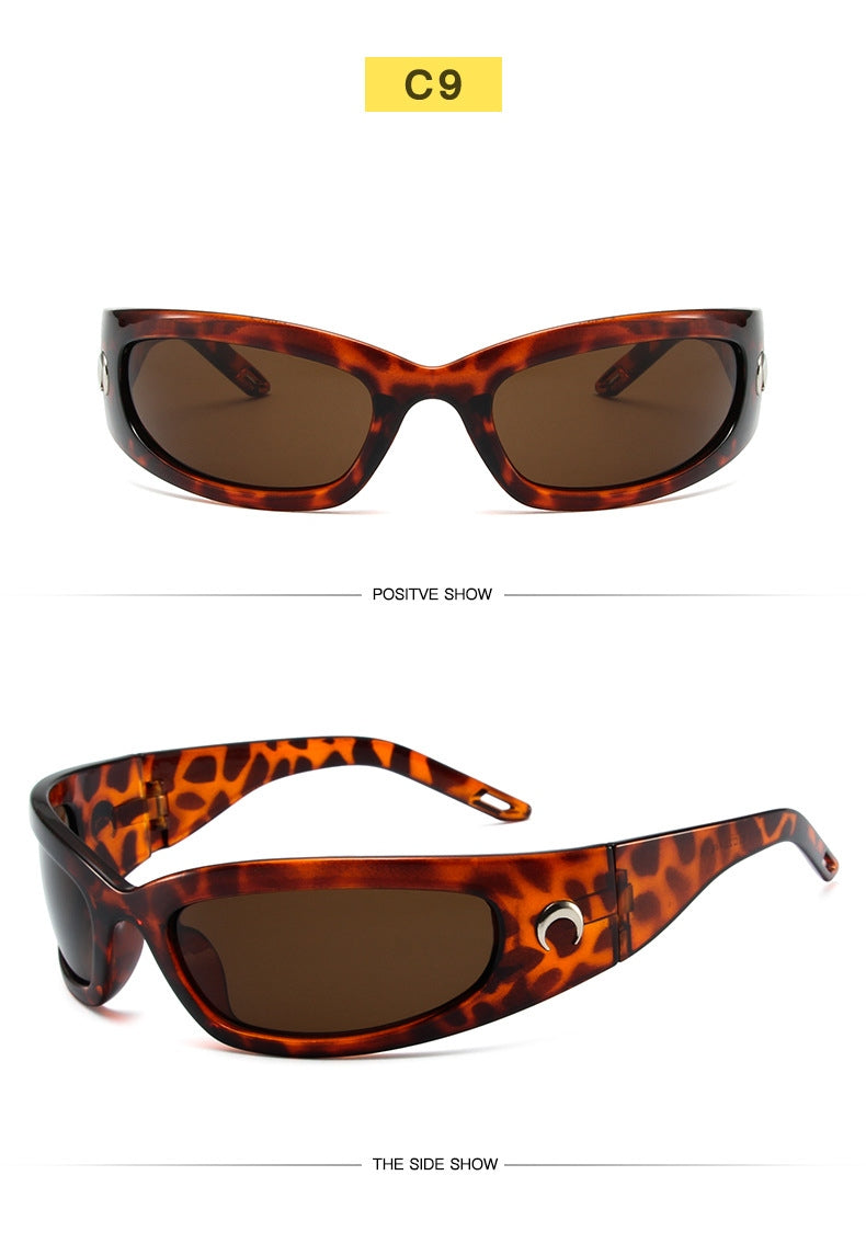 Retro Rectangle Sunglasses – Trendy UV400 Street Style Eyewear
