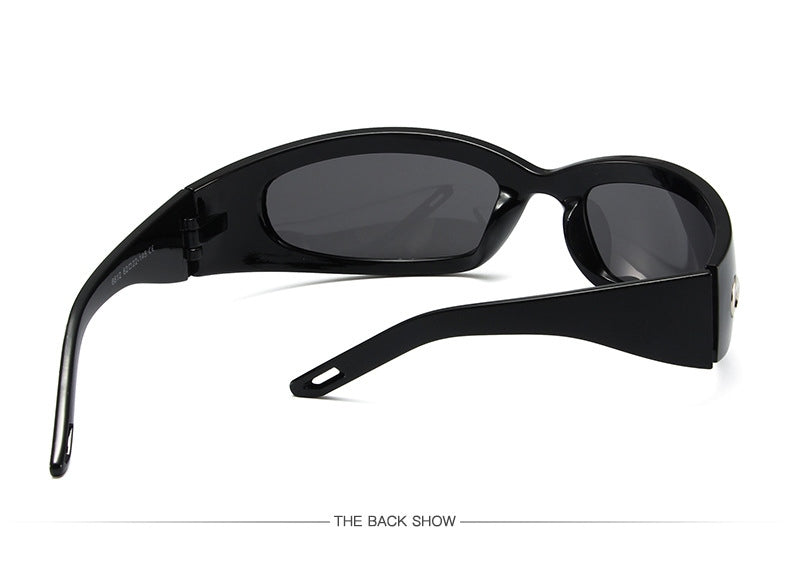 Retro Rectangle Sunglasses – Trendy UV400 Street Style Eyewear