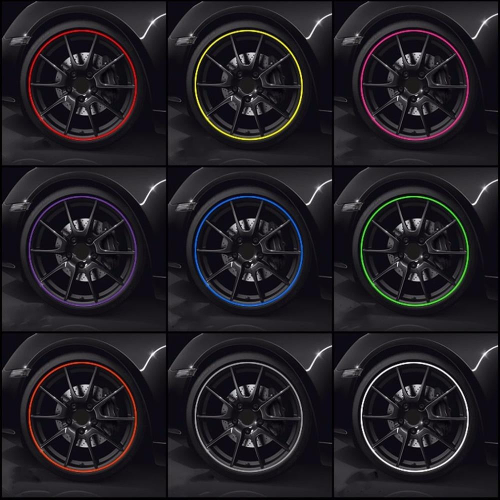 Universal Rim Protector – Anti-Scratch Wheel Protection Strip（8M Length – Fits All 4 Wheels, Any Rim Size）