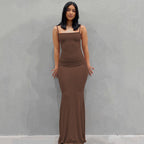 Women's Casual Lounge Long Slip Dress