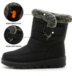 Women's Ankle Fur Snow Winter Boots