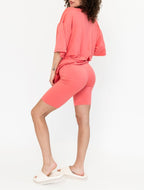Women's Summer Crew Neck Oversized Biker Set (Buy 2 Free Shipping)