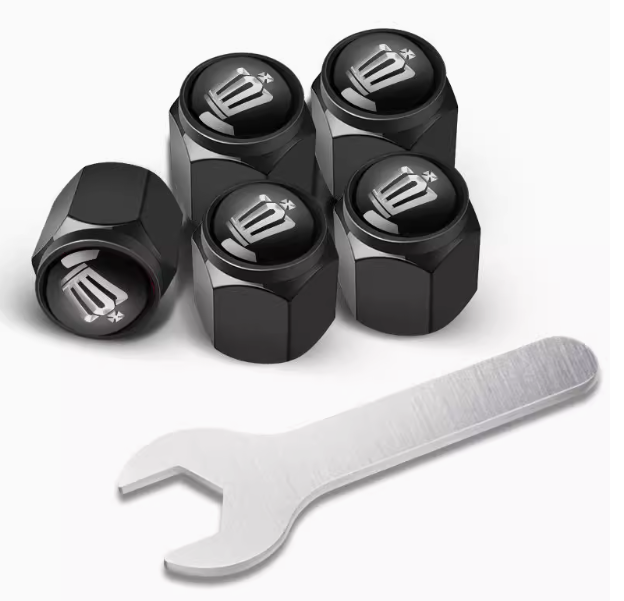 Car Tire Valve Caps – Stylish Wheel Air Valve Covers (4PCS)