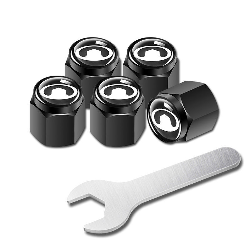 Car Tire Valve Caps – Stylish Wheel Air Valve Covers (4PCS)