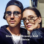 🔥HOT SALE - Retro Gradient Sunglasses UV400 Protection