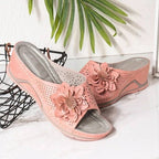 Soft Bottom Massage Orthopedic Wedge Slide Sandals