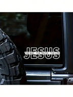 Jesus “The Way The Truth The Life” Christian Car Decal