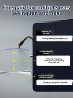 🔥Color-changing anti-blue light presbyopia glasses