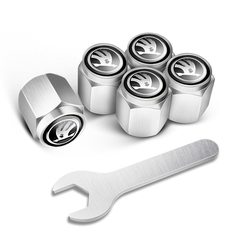 Car Tire Valve Caps – Stylish Wheel Air Valve Covers (4PCS)