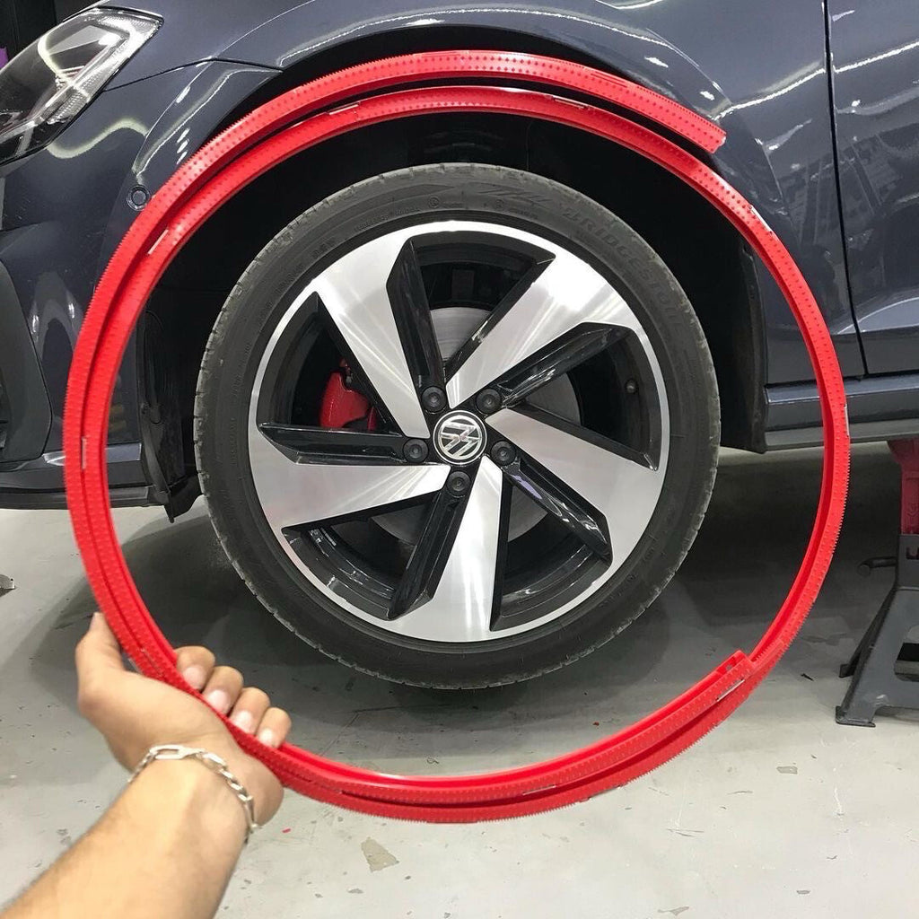 Universal Rim Protector – Anti-Scratch Wheel Protection Strip（8M Length – Fits All 4 Wheels, Any Rim Size）