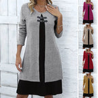 Women's Elegance Long Sleeve Dress