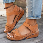 Soft & Stylish Wedge Sandals for Effortless Comfort!