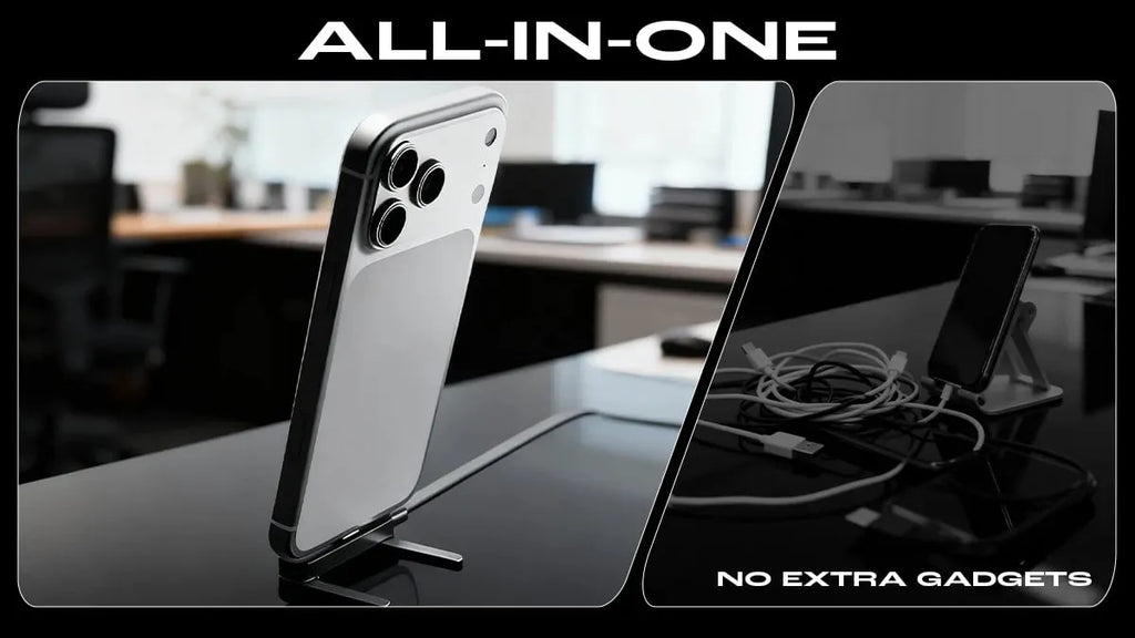 ⚡️240w Super Fast Charging📱invisible Holder Charger Cable With Stand