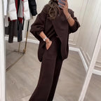 Women's 2-Piece Oversized Sweater & Pants Set🚀Free Shipping